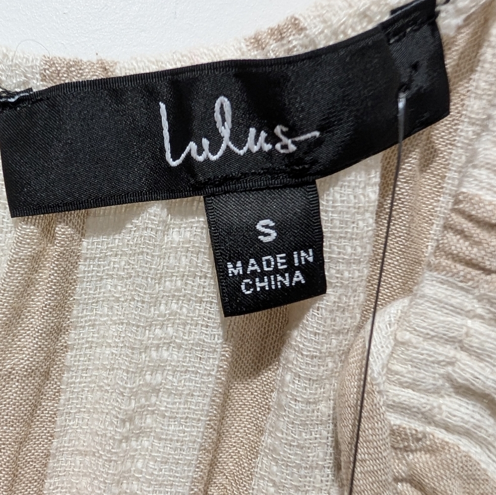 Lulu's linen striped dress - Picture 4 of 4